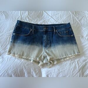 Harley Davidson SZ 29 Denim Cut Off Jean Shorts 2 Tone Baddie | Ombré.